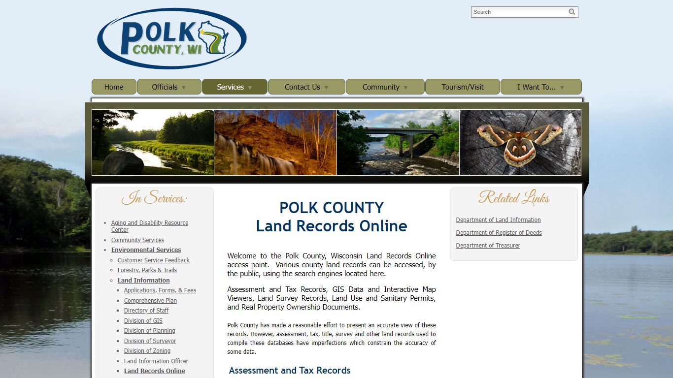 Land Records Online - Polk County, Wisconsin